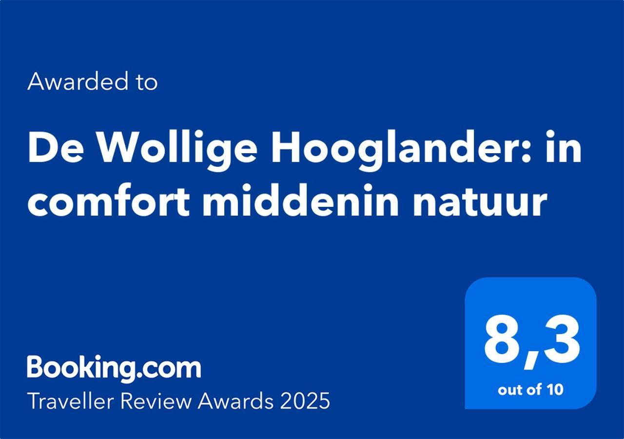 De Wollige Hooglander: In Comfort Middenin Natuur Otterlo Exteriör bild